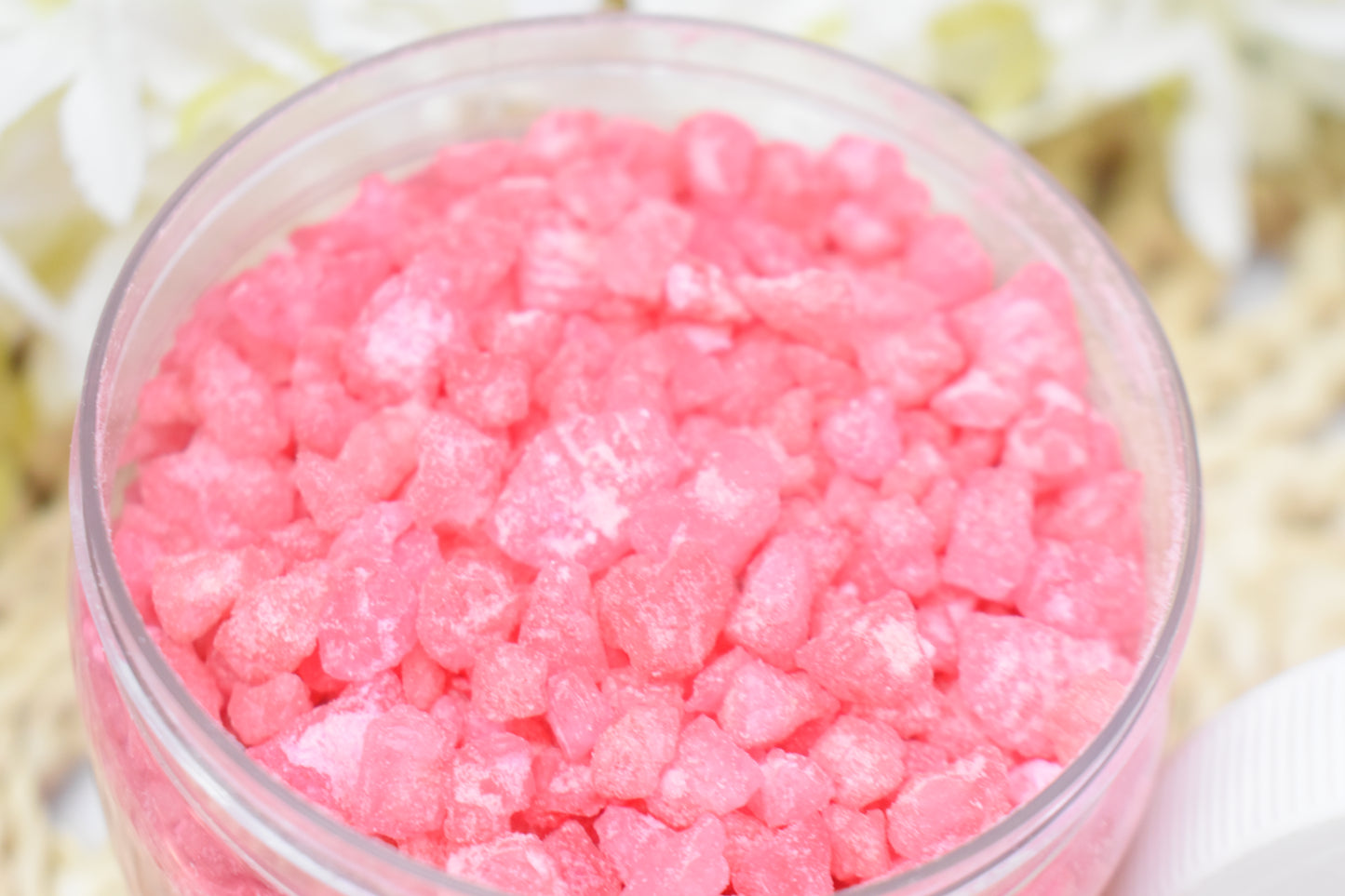 SAL GRUESA EFEREVECENTE RELAJANTE 500G FRESA  BEAUTEOUS LOVELY