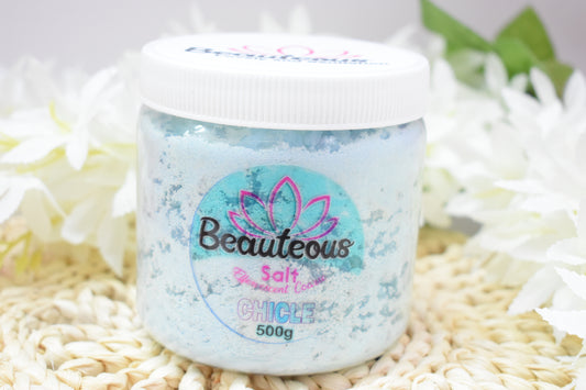 SAL GRUESA EFEREVECENTE RELAJANTE 500G CHICLE BEAUTEOUS LOVELY