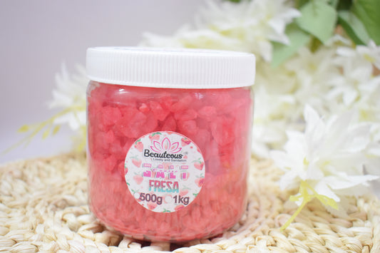 SAL GRUESA RELAJANTE 500G  AROMA FRESA