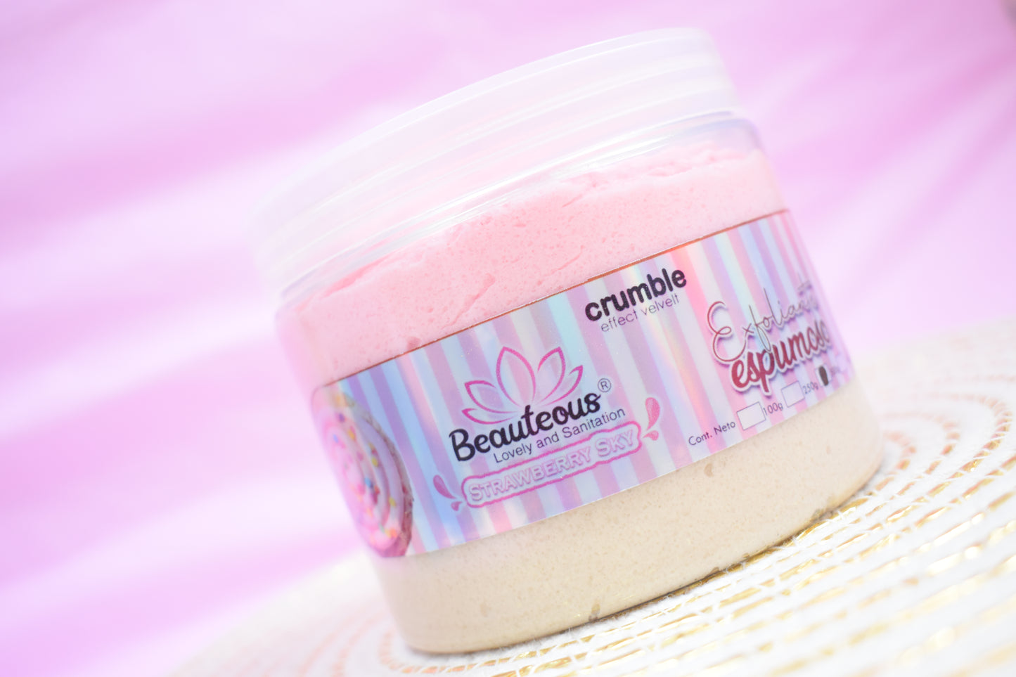 EXFOLIANTE STRAWBERRY SKY 500G