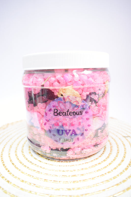 SALES GRUESAS EFERVECENTES AROMA UVA CON NATURALEZA 1 KILO