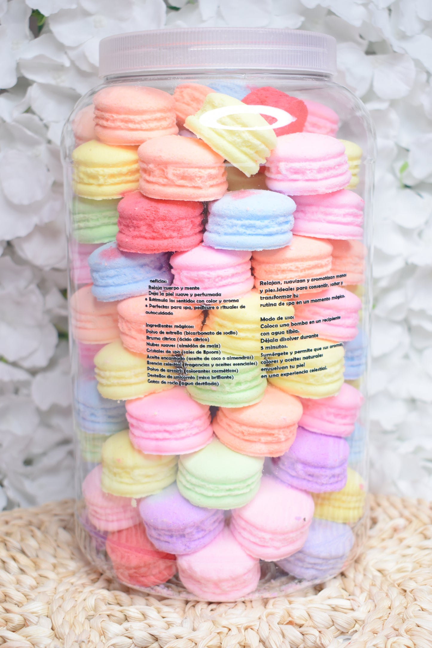 MAXI BOTE BOMBAS EFERVECENTES MACARRONES