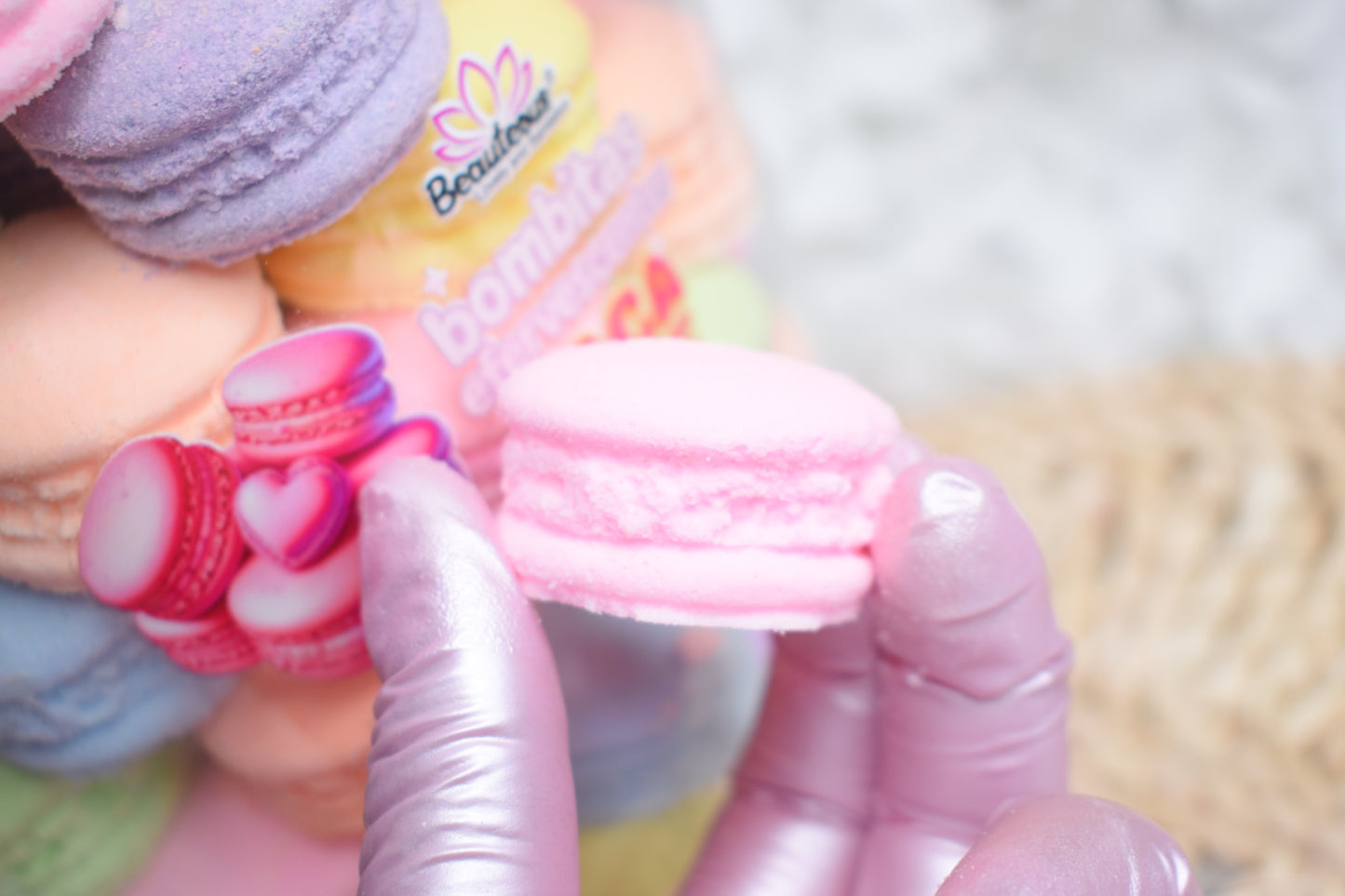 MAXI BOTE BOMBAS EFERVECENTES MACARRONES