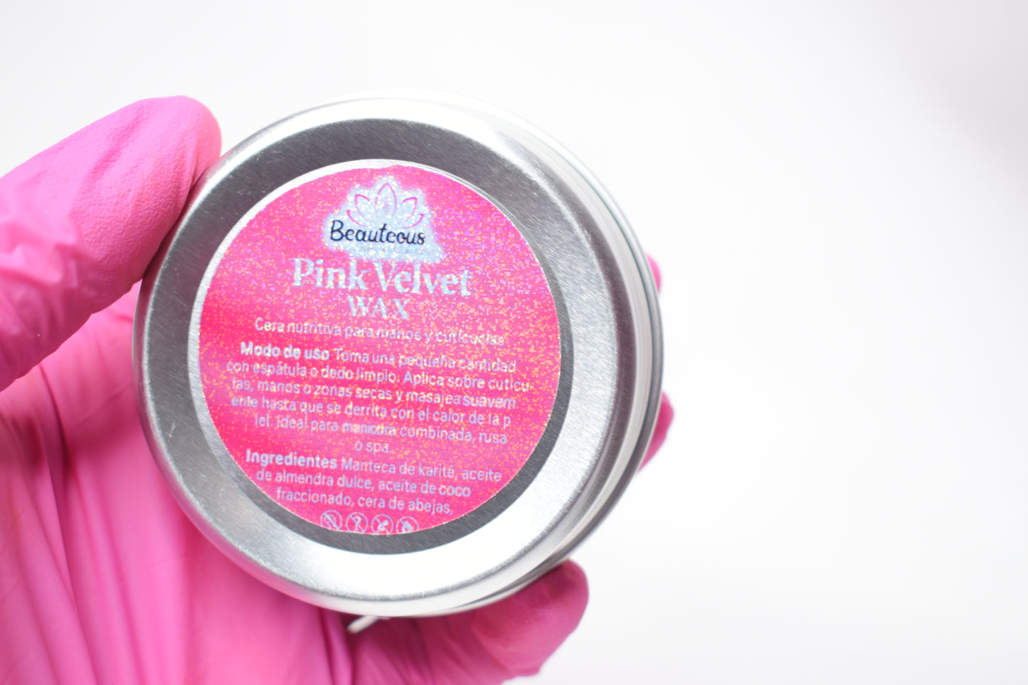 Pink Velvet Wax – Hidratación de Lujo para Cutículas y Manicura