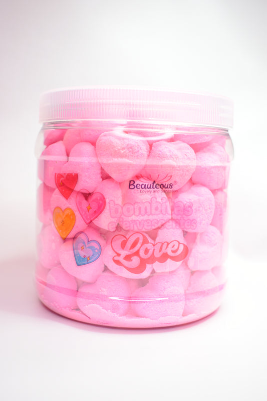 BOMBAS EFERVECENTES CORAZON 1KILO