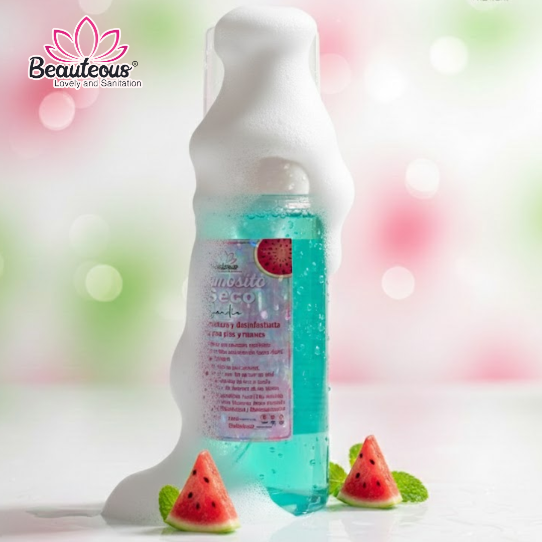 Espumosito de sandia para manicura