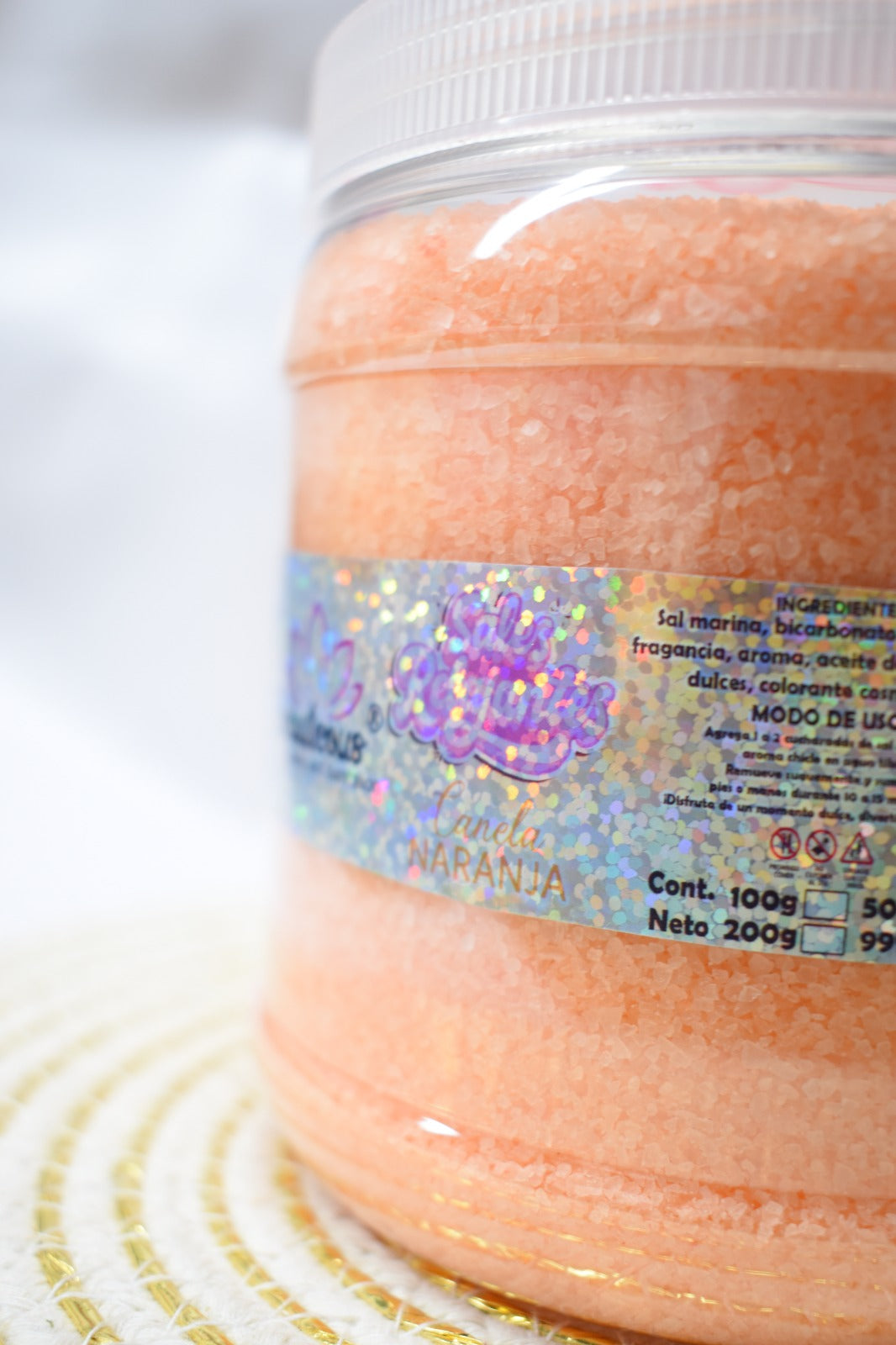 Sales relajantes aroma canela naranja 1 kilo