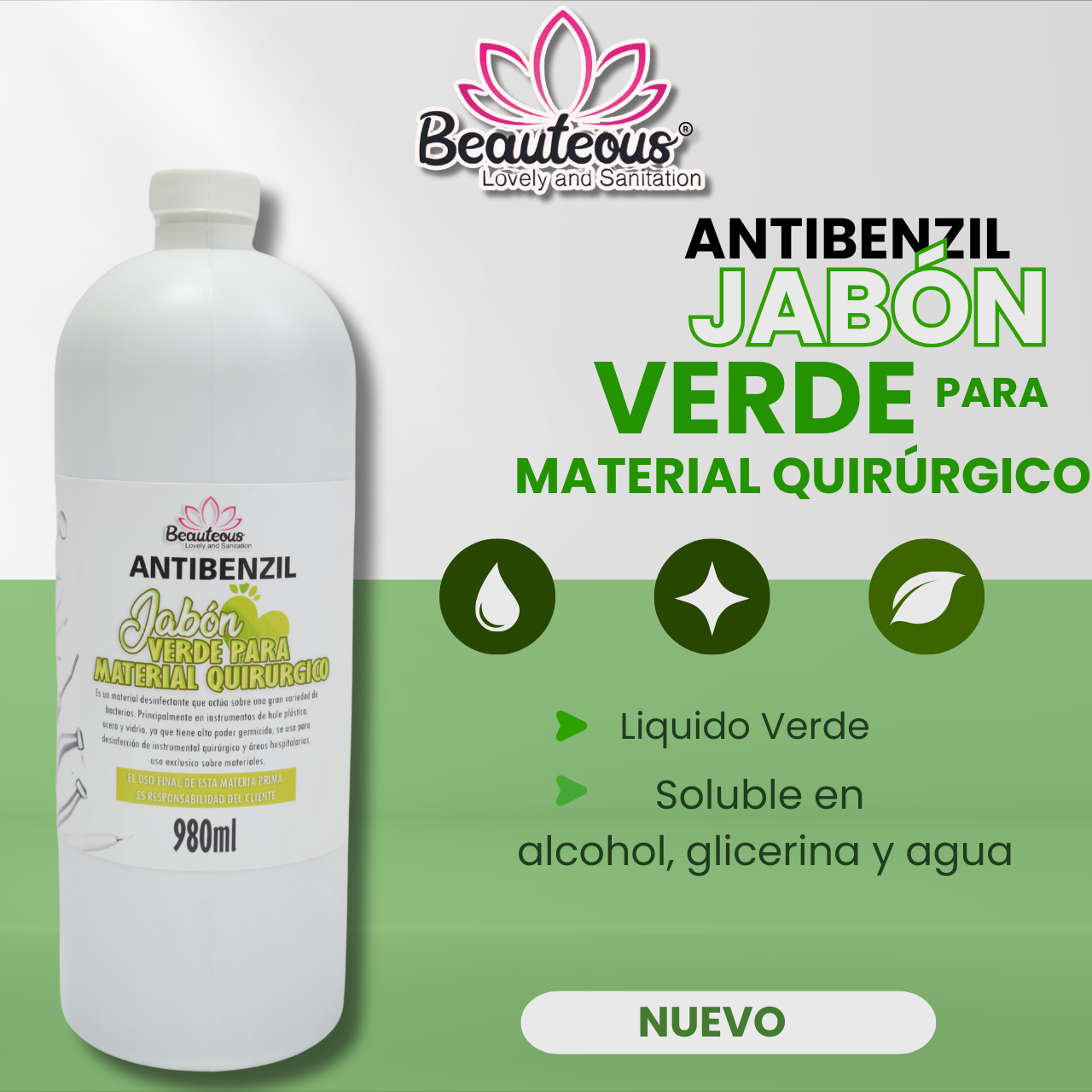 Beauteous Lovely: Protección y Higiene con Antibenzil Verde