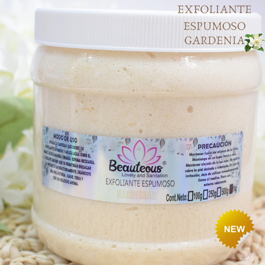 EXFOLIANTE ESPUMOSA GARDENIAS